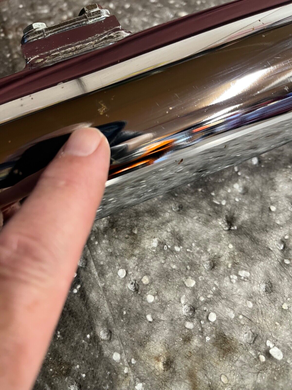 HARLEY OEM MUFFLER HEAT SHIELD EX EXHAUST PIPE 95 FXSTSB  Badboy Bad Boy system - Fresh Stock Dated February 2026