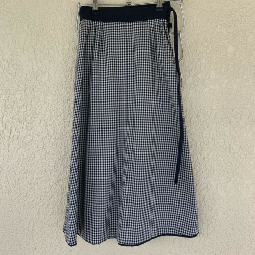 Vintage The Pond Horse Small Navy Blue Applique Wrap Skirt - Fresh Stock Dated February 2026