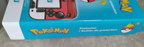 Nintendo Wii U Pokemon HORI POKEBALL GAMEPAD PROTECTOR SHELL COVER PLASTIC CASE - Fresh Stock Dated December 2025