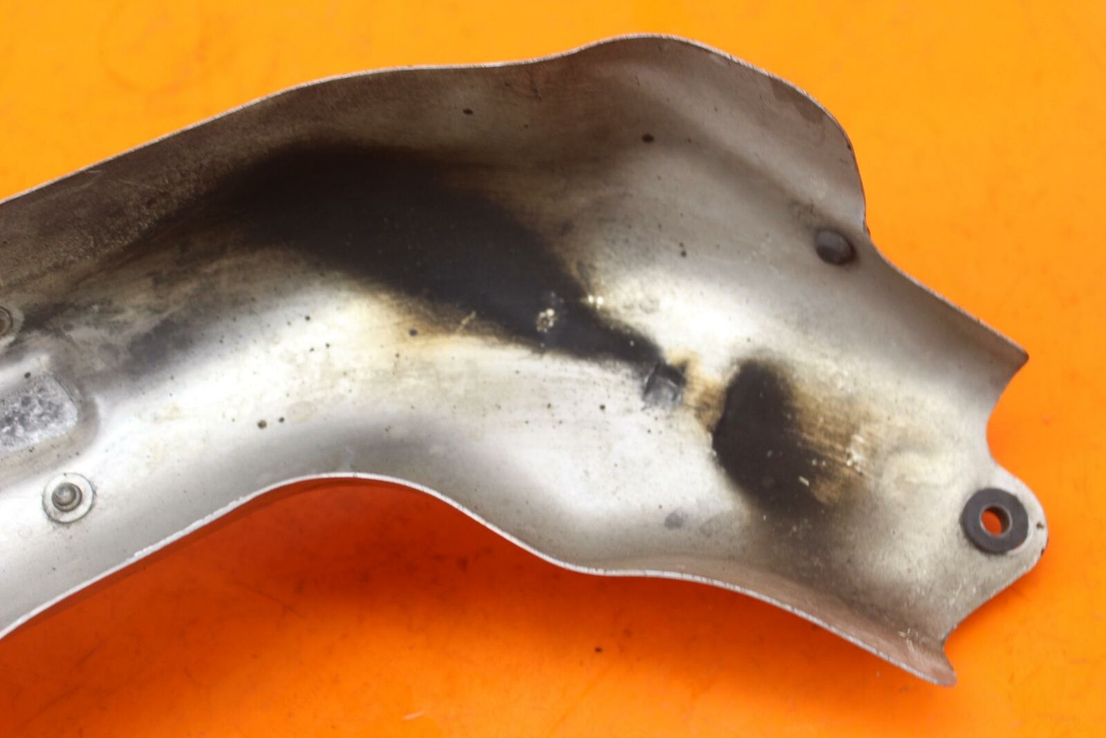 06-07 HONDA CBR 1000RR OEM REAR BACK MUFFLER EXHAUST PIPE COVER HEAT SHIELD - Fresh Stock Dated February 2026