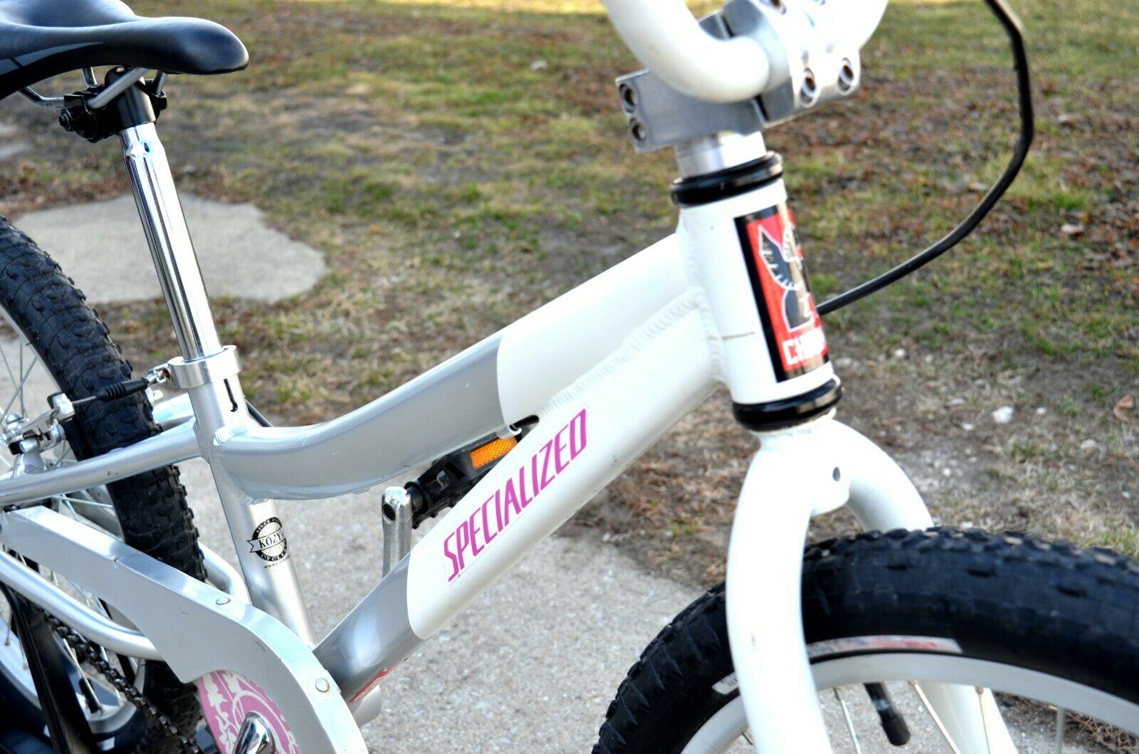 SPECIALIZED Riprock Coaster 16 Kids Bicycle (White / Gray) - Fresh Stock Dated February 2026