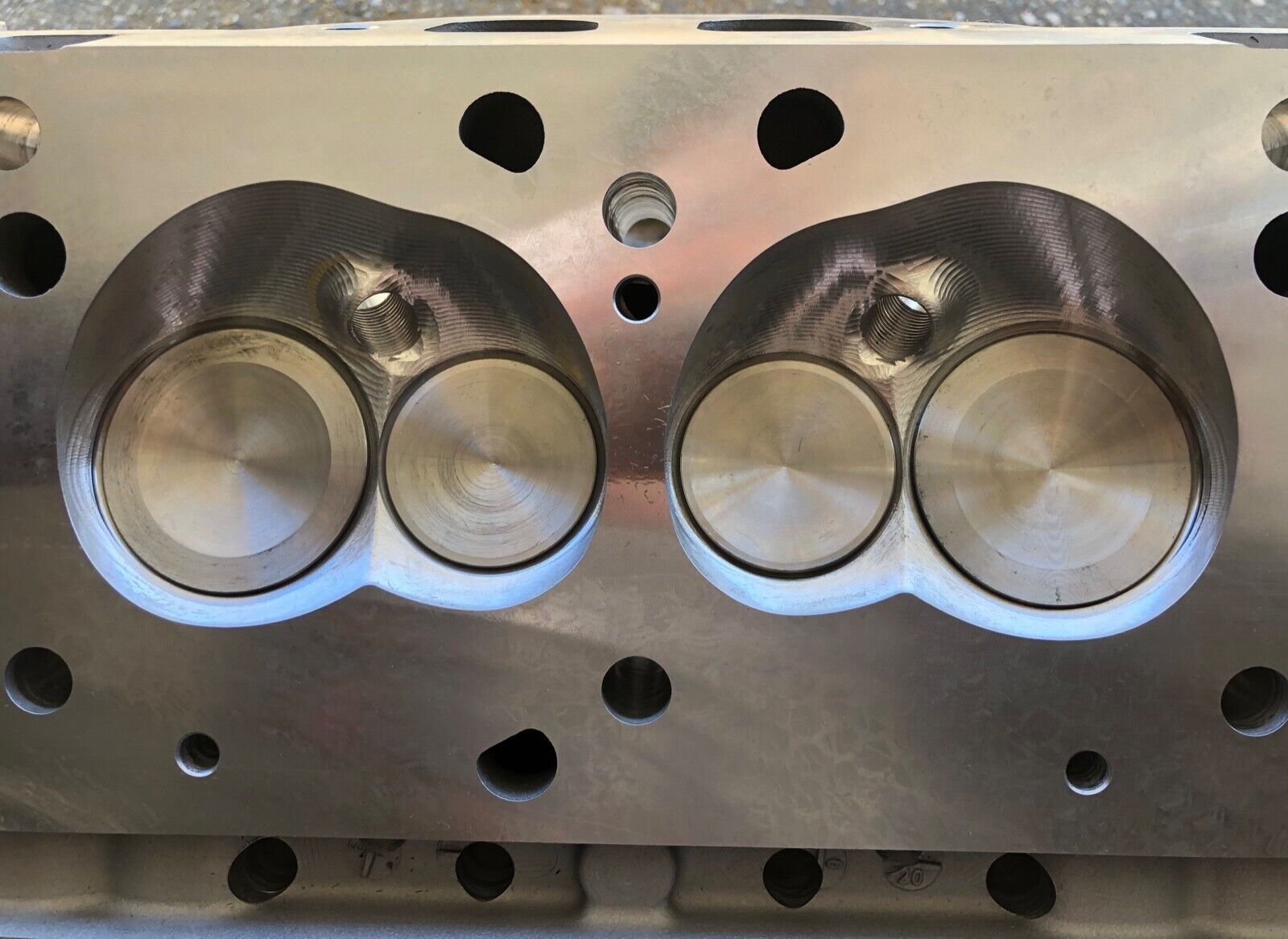 Aluminum Pontiac 400 455 215cc 72cc Ram Air IV Assembled Heads Hydraulic Roller - Fresh Stock Dated February 2026