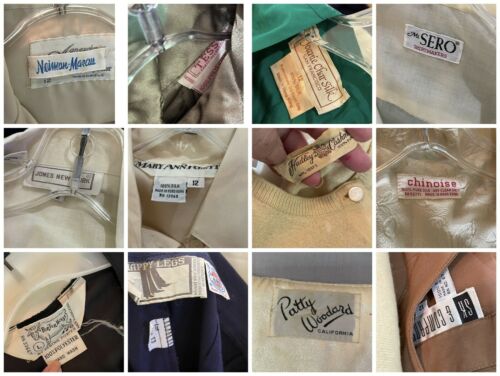 Vintage Lot Of 14 1970’s Retro Groovy Women’s Resale Designer Shirts M Sz 12 - Fresh Stock Dated December 2025