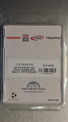 SRAM Brake Pad Insert for use with Carbon Rim (Swisstop Yellow King Flash Pro) - Fresh Stock Dated February 2026