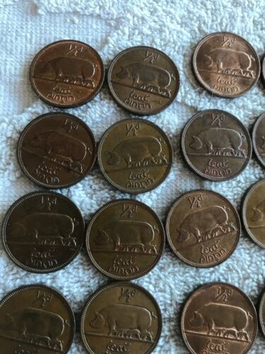 Lot Of 26 Irish Lucky Half-pennies 1964 - Fresh Stock Dated February 2026