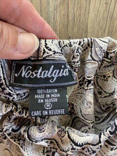 vtg 1990s paisly print midi sz m - Fresh Stock Dated December 2025