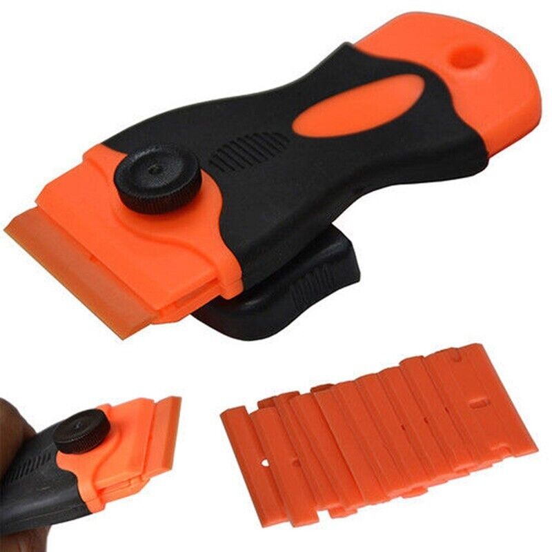 Razor Scraper Safe Accessories Plastic Retractable Removal Tool Useful - Fresh Stock Dated February 2026