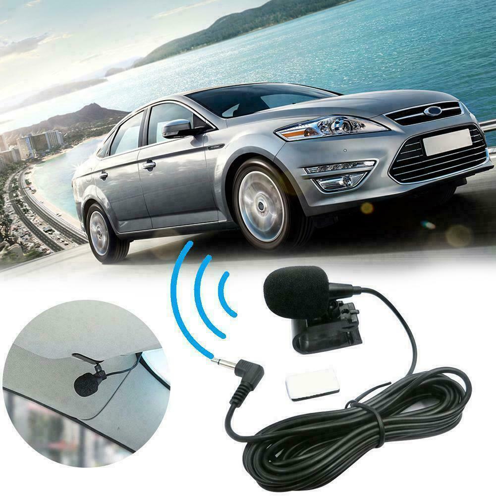 3.5mm Microphone Car Stereo GPS Bluetooth Enabled Audio Mic External DVD - Fresh Stock Dated December 2025