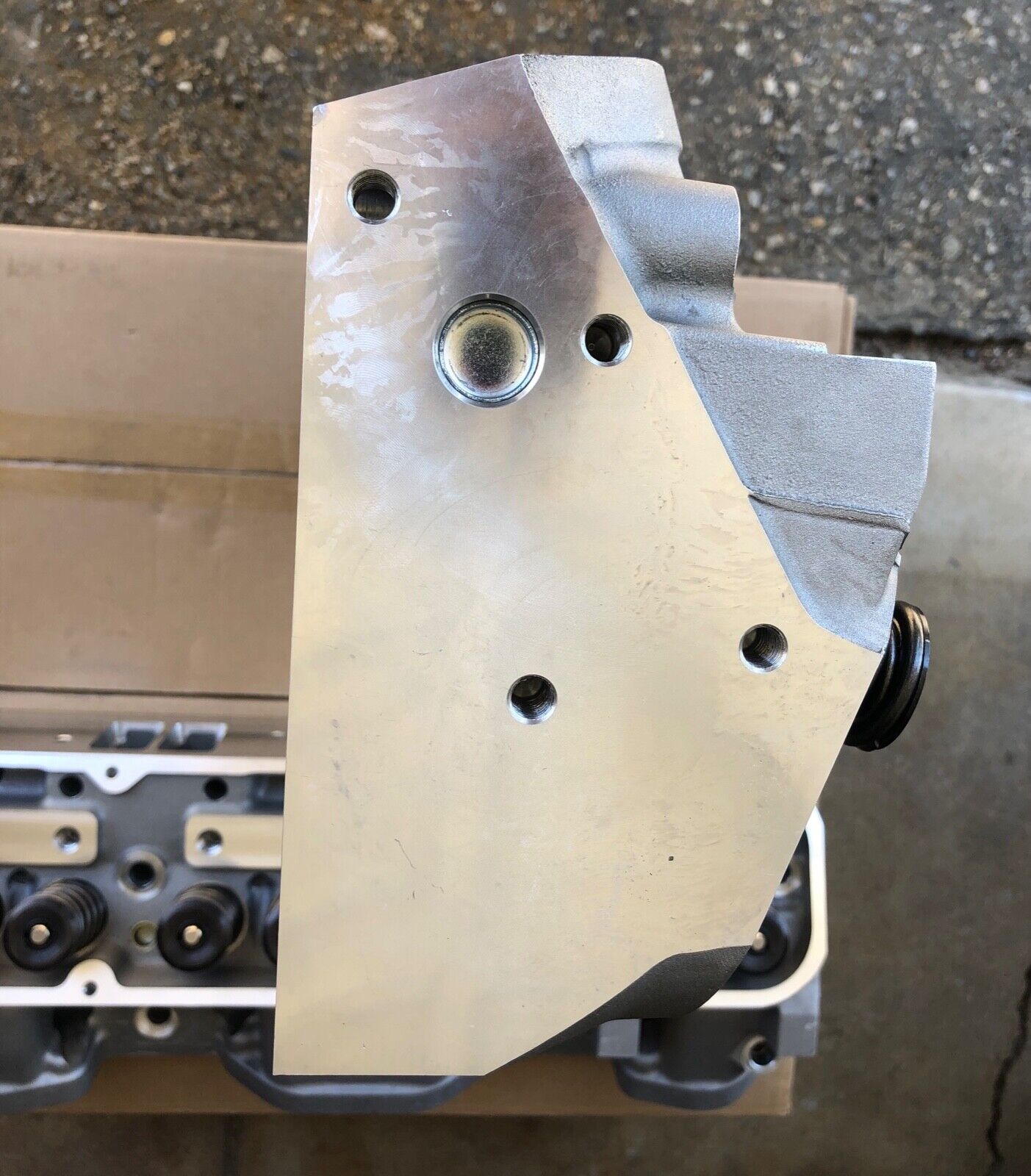 Aluminum Pontiac 400 455 215cc 72cc Ram Air IV Assembled Heads Hydraulic Roller - Fresh Stock Dated February 2026