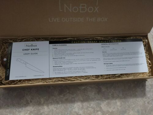 N.BX 20235028000000 Chef Knife - Fresh Stock Dated December 2025