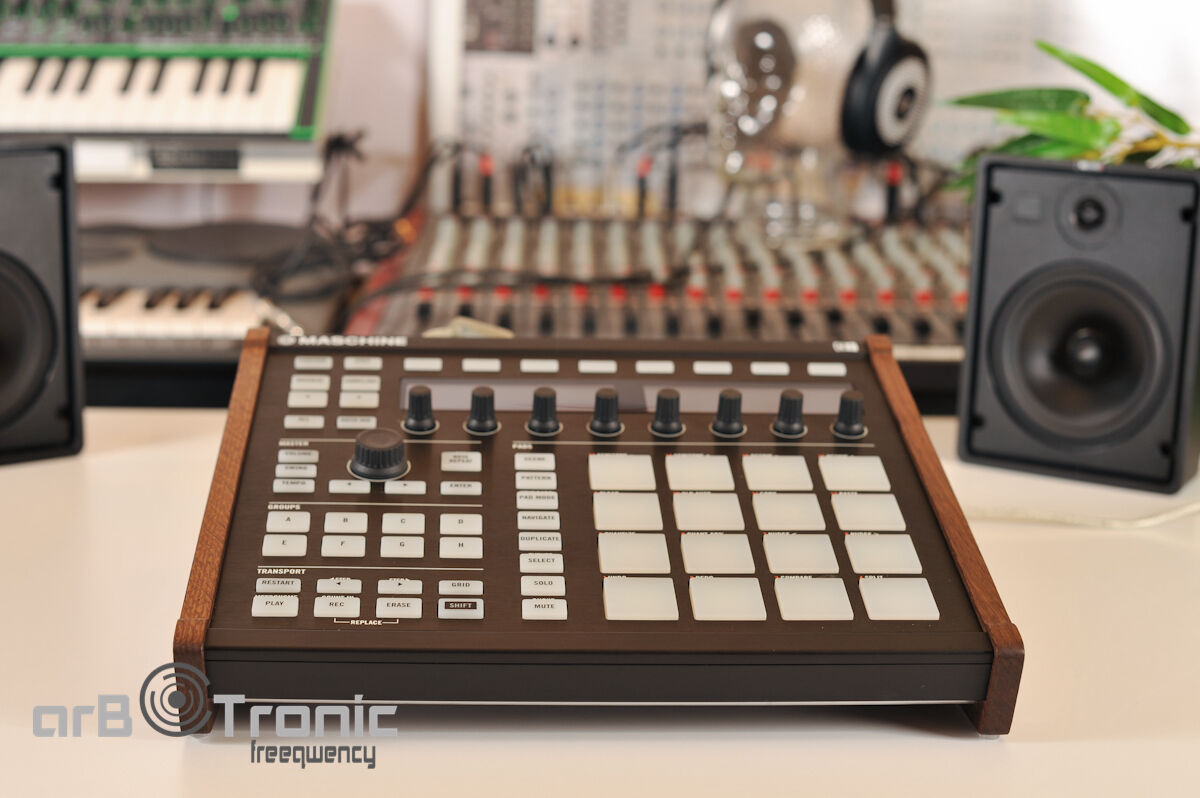 Native Instruments Maschine MK1 MK2 Real Wood Side Panel Wooden Stand - Fresh Stock Dated February 2026