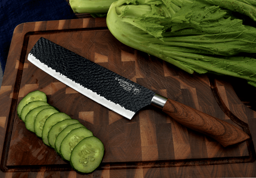 Set Stainless Steel Chef Handmade Knife of 6 pcs Kitchen Knives Scissors Peeler - Fresh Stock Dated December 2025