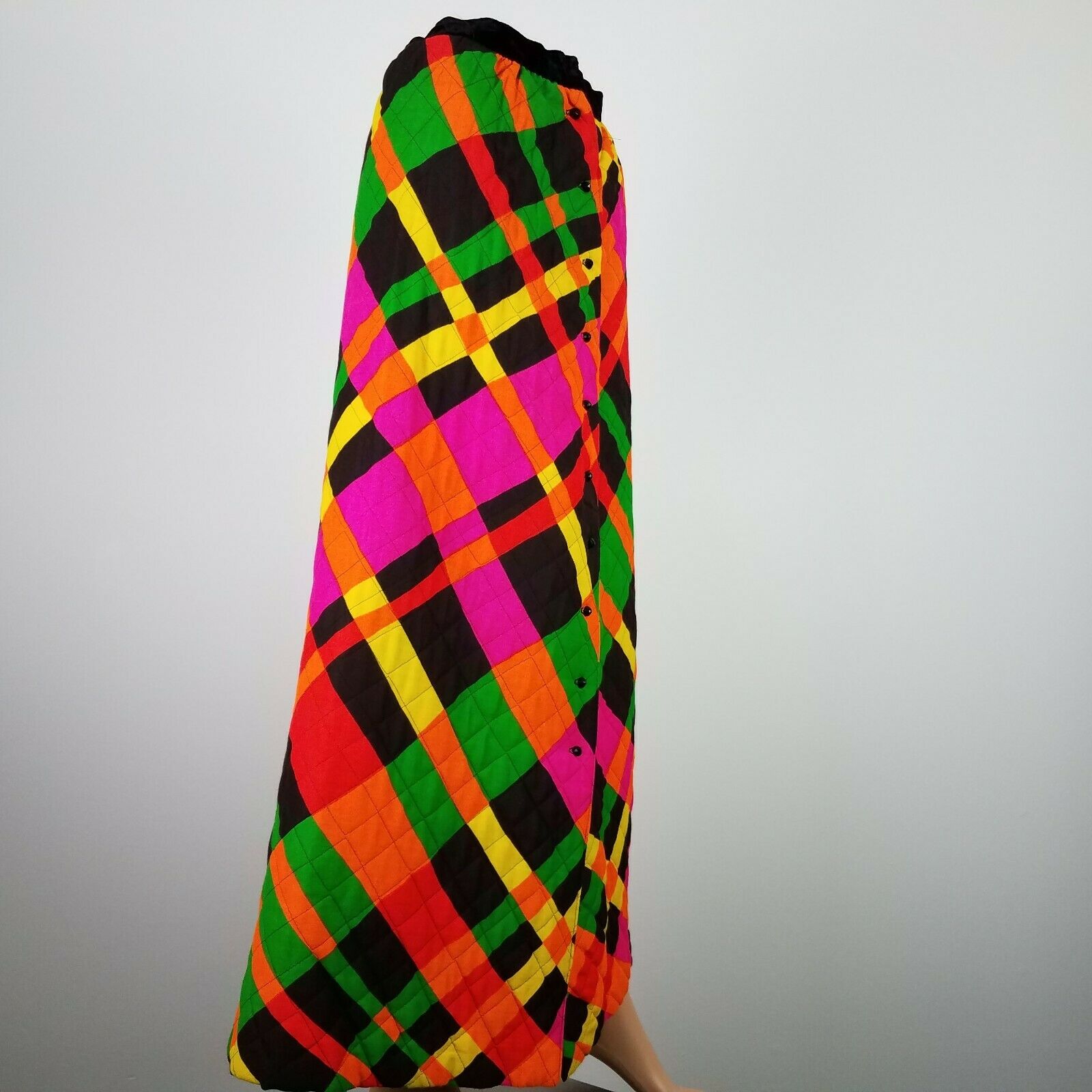 60's Quilted Button Up Skirt New Issues a Division of Jonathan Logan XXS Size 00 - Fresh Stock Dated February 2026