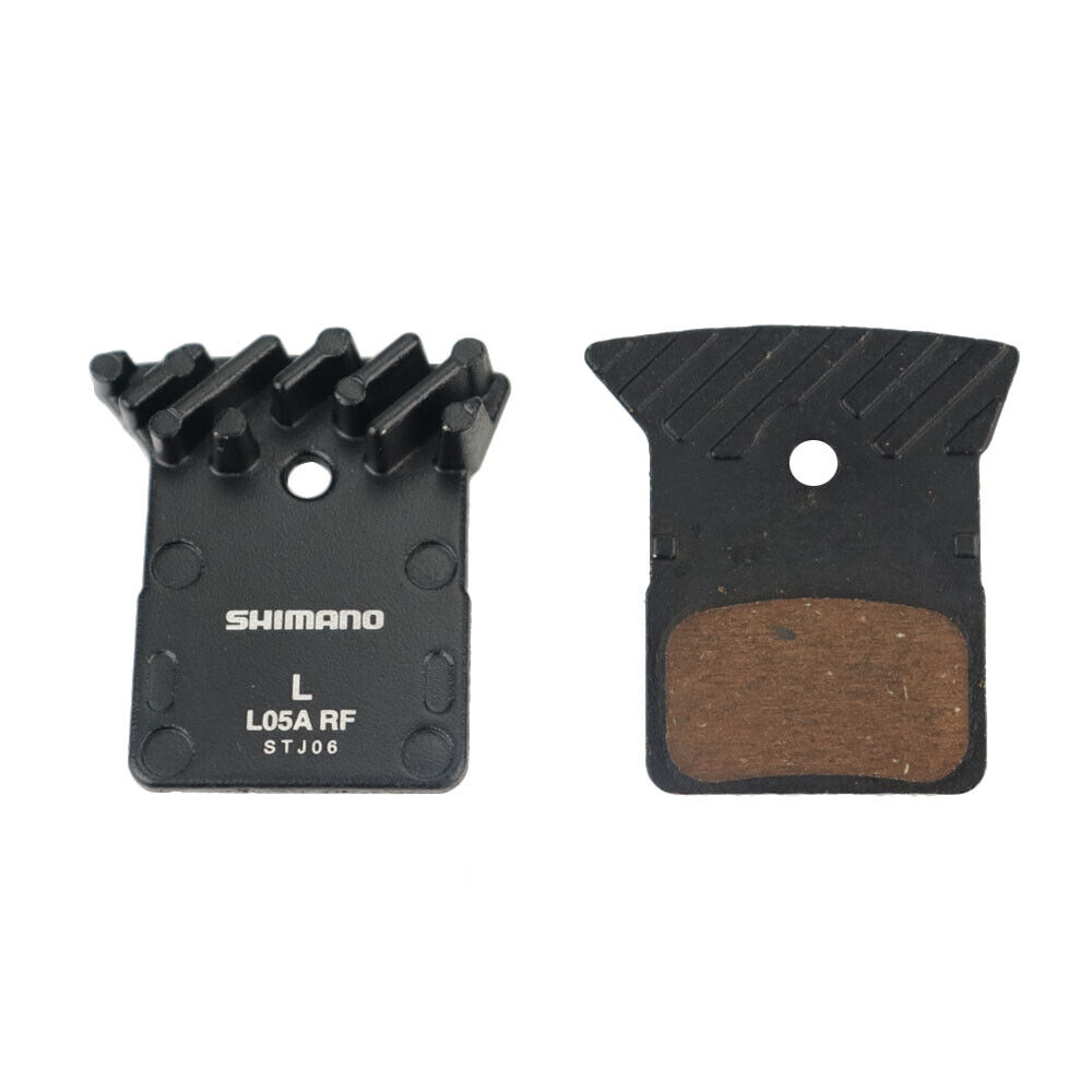 Shimano L05A-RF Resin Disc Brake Pad w/ Spring - Alloy Backplate - Fresh Stock Dated February 2026