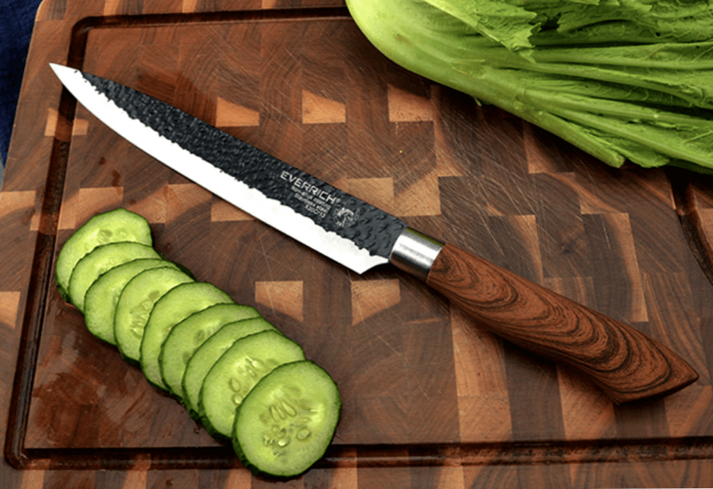 Set Stainless Steel Chef Handmade Knife of 6 pcs Kitchen Knives Scissors Peeler - Fresh Stock Dated December 2025