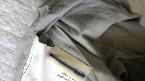 New! Pottery Barn boys Kids Quilted Pillow Sham monogram MASON gray - Fresh Stock Dated December 2025