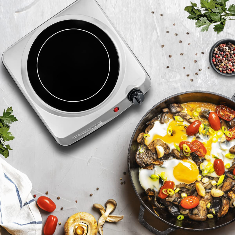 Estufa eléctrica Placa cocción Calentador De Cocina 7Inch Hornillo Portatil1000W - Fresh Stock Dated February 2026