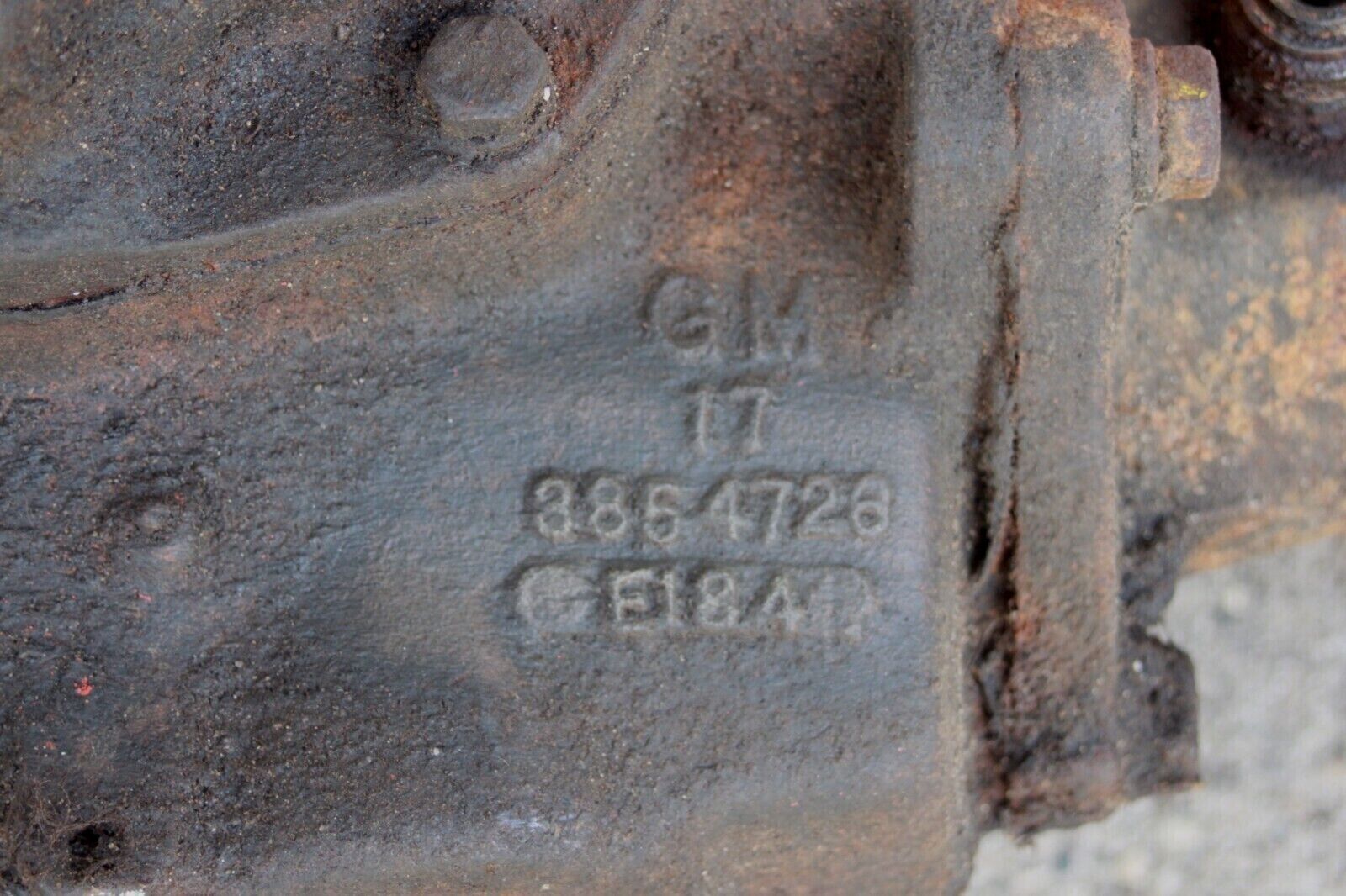 Original 1958-64 Chevrolet Saginaw 3-Speed Manual Transmission 3854726 3731911 - Fresh Stock Dated February 2026