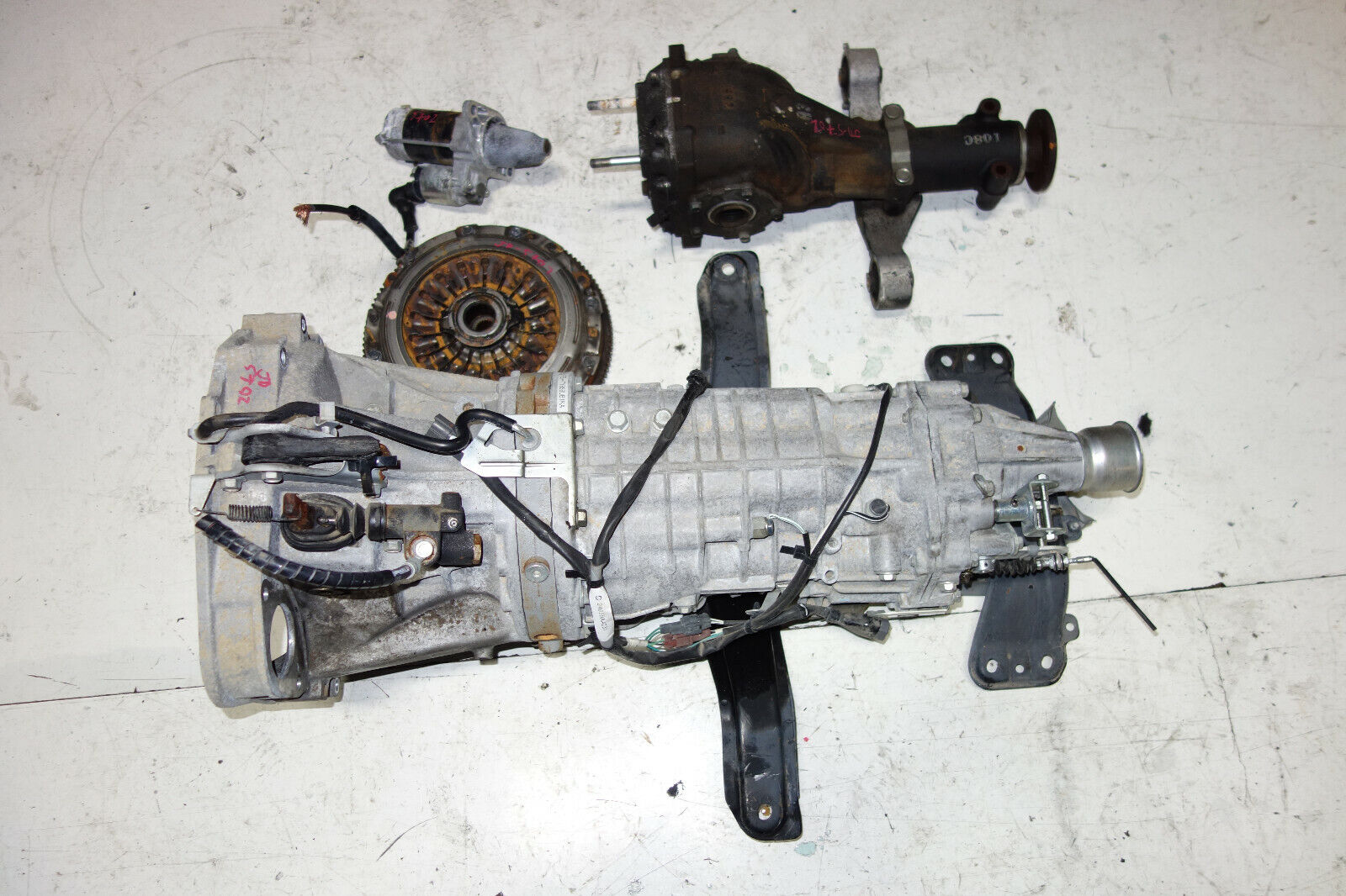 JDM Subaru WRX STi GRB 6speed DCCD 3.9 Transmission Differential 2008-2014 - Fresh Stock Dated February 2026