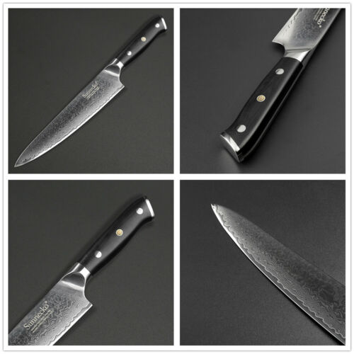 Chef Knife Pro Kitchen Knife 8 Inch Chef's Knives VG10 Damascus Steel G10 Handle - Fresh Stock Dated December 2025