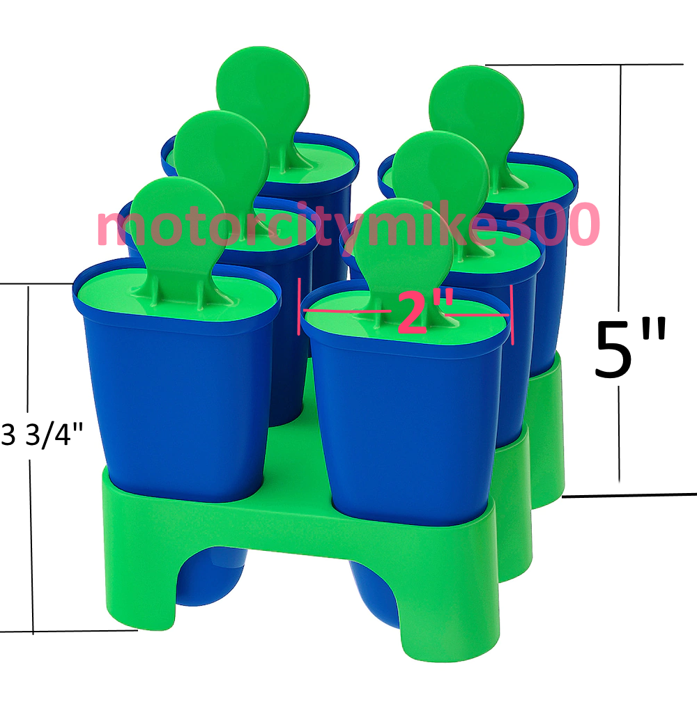 Ikea Chosigt Ice Pop Popsicle Maker Mold  Frozen Fruit  Juice Smoothie NO BPA - Fresh Stock Dated December 2025