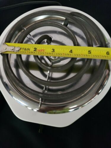 Hd Designs Everyday Living Hot Plate Cooker Burner Used Tested Working Great - Fresh Stock Dated December 2025