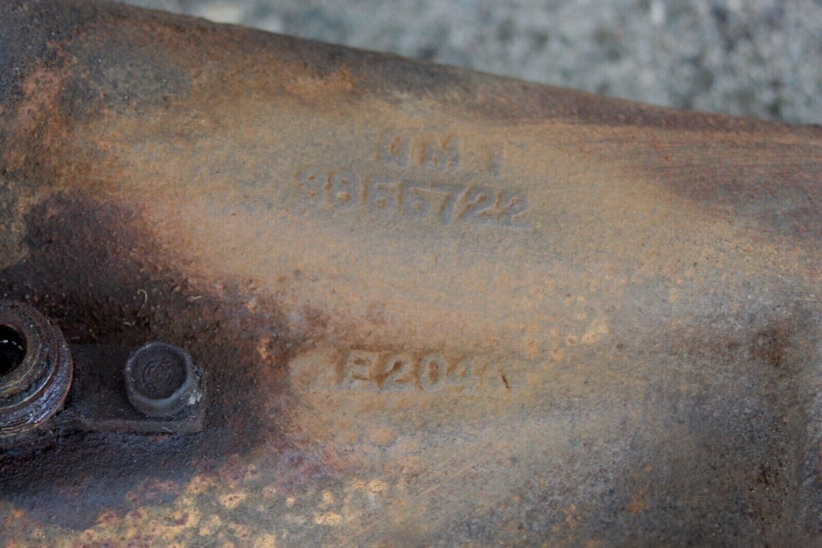 Original 1958-64 Chevrolet Saginaw 3-Speed Manual Transmission 3854726 3731911 - Fresh Stock Dated February 2026