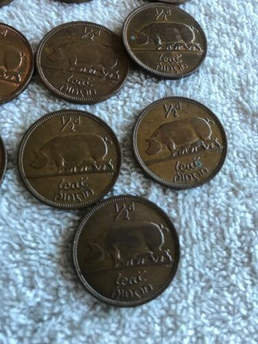 Lot Of 26 Irish Lucky Half-pennies 1964 - Fresh Stock Dated February 2026