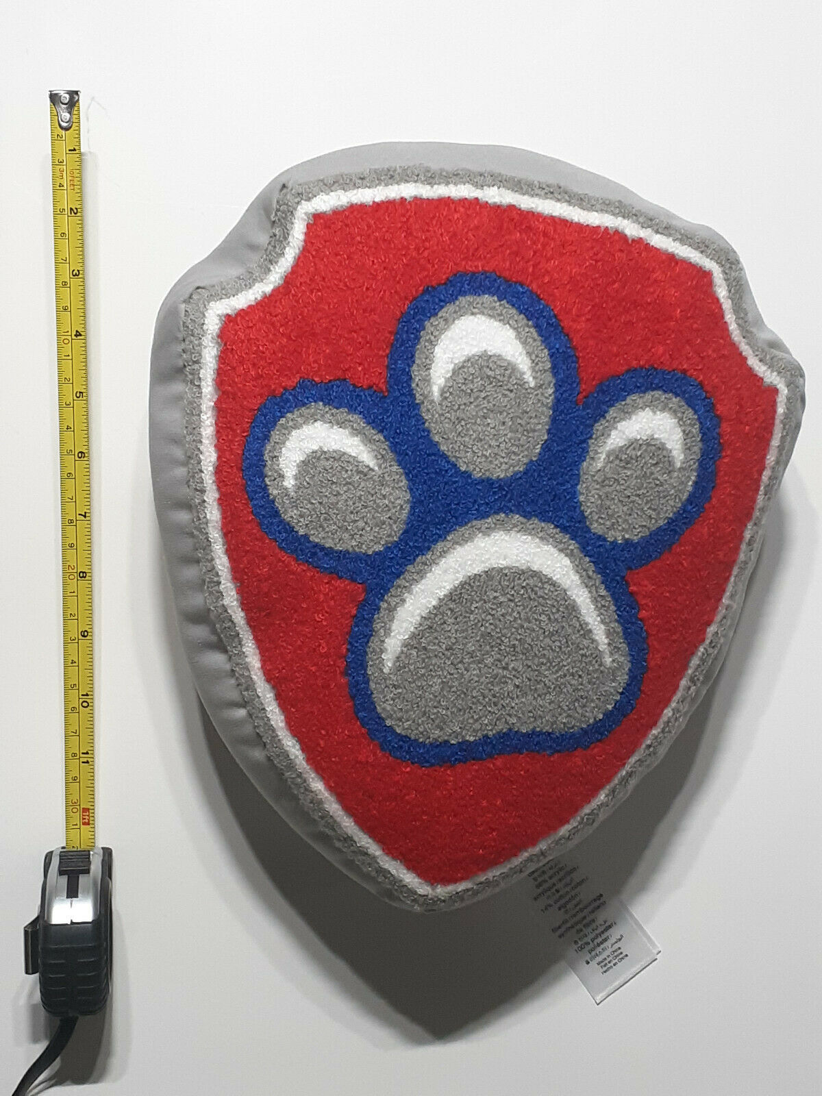 Pottery Barn Kids Paw Patrol Shield Pillow Plush Set Great Condition Never Used - Fresh Stock Dated December 2025
