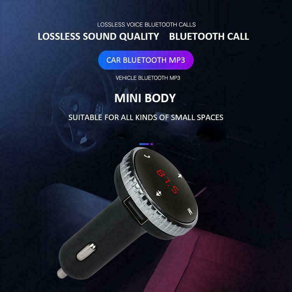 New Style Car Wireless MP3 Player Bluetooth Transmitter Modulator S3F5 G4Q8 - Fresh Stock Dated February 2026