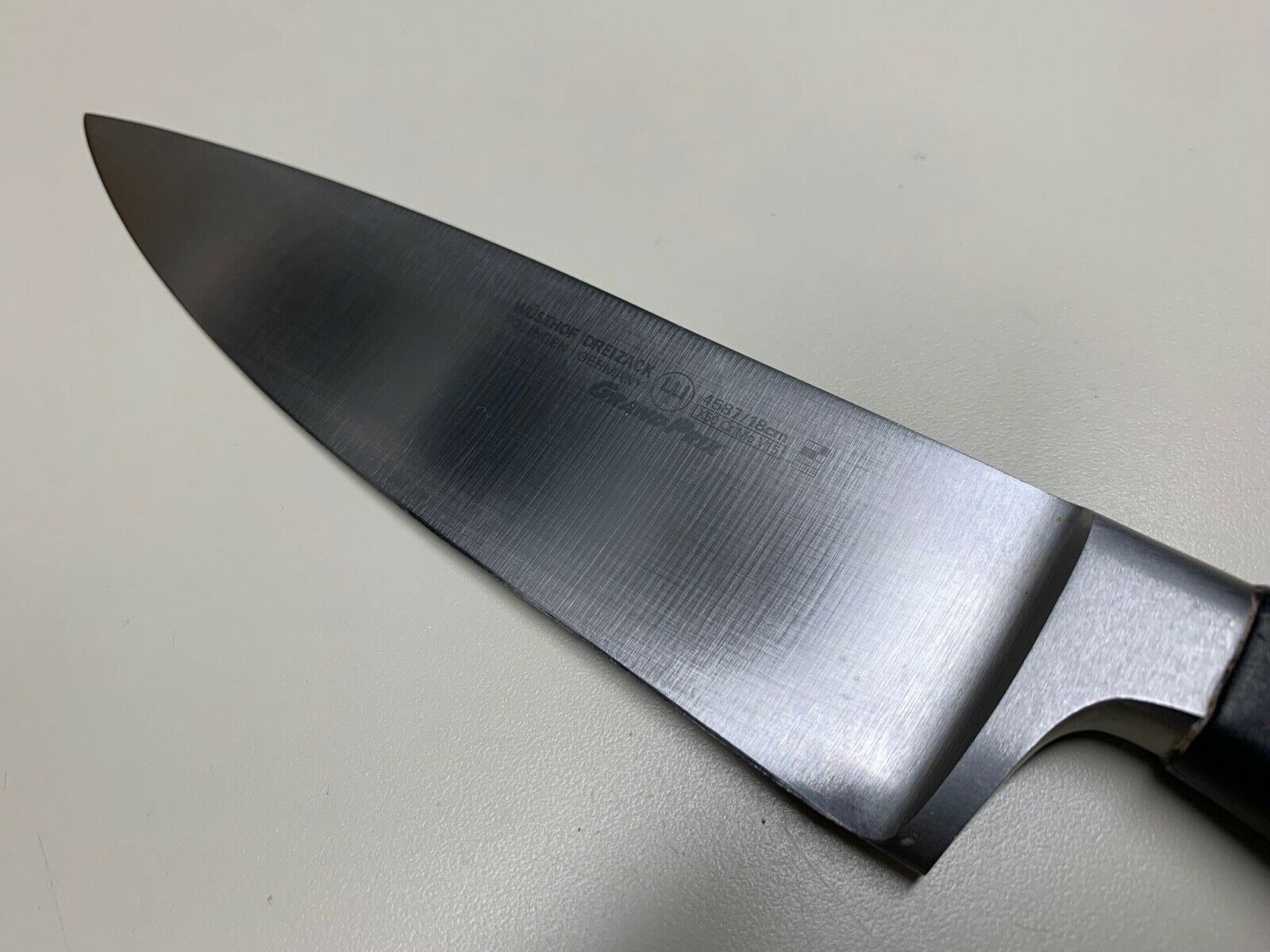 WUSTHOF GRAND PRIX 4587 / 18 CHEF KNIFE NICE CONDITION SOLINGEN GERMANY - Fresh Stock Dated December 2025