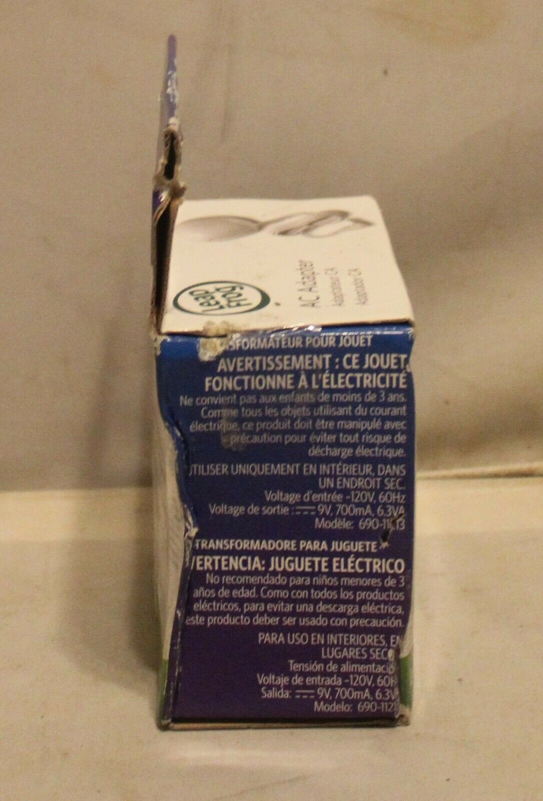 LeapFrog 9V AC Adapter Works With LeapPad Leapster Explorer New In Damaged Box - Fresh Stock Dated February 2026