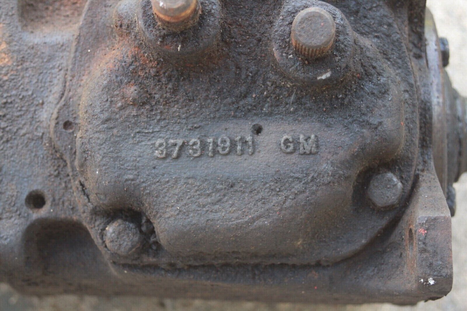 Original 1958-64 Chevrolet Saginaw 3-Speed Manual Transmission 3854726 3731911 - Fresh Stock Dated February 2026