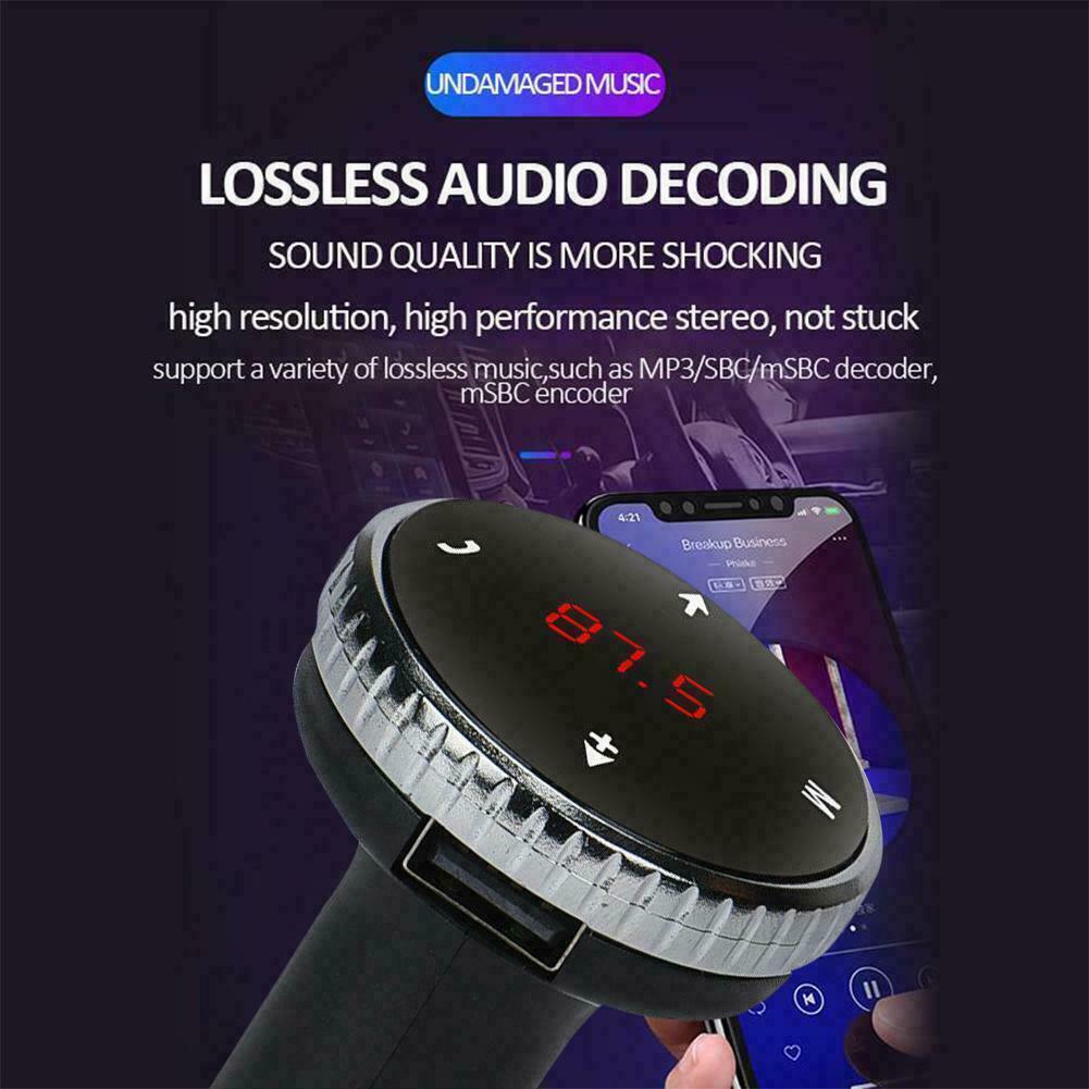 New Style Car Wireless MP3 Player Bluetooth Transmitter Modulator S3F5 G4Q8 - Fresh Stock Dated February 2026
