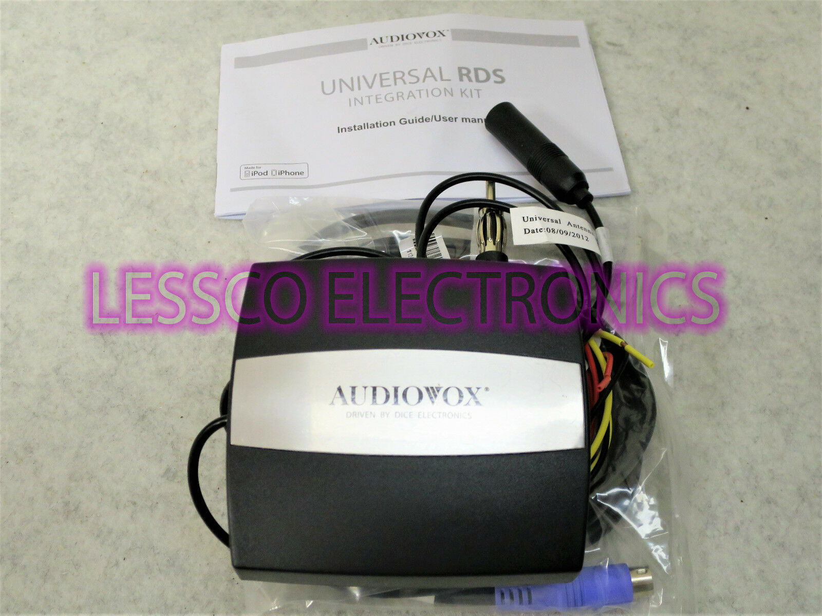 Audiovox AUNI-150-PRO Universal iOS Integration Kit w/Siri Voice Control - Fresh Stock Dated February 2026