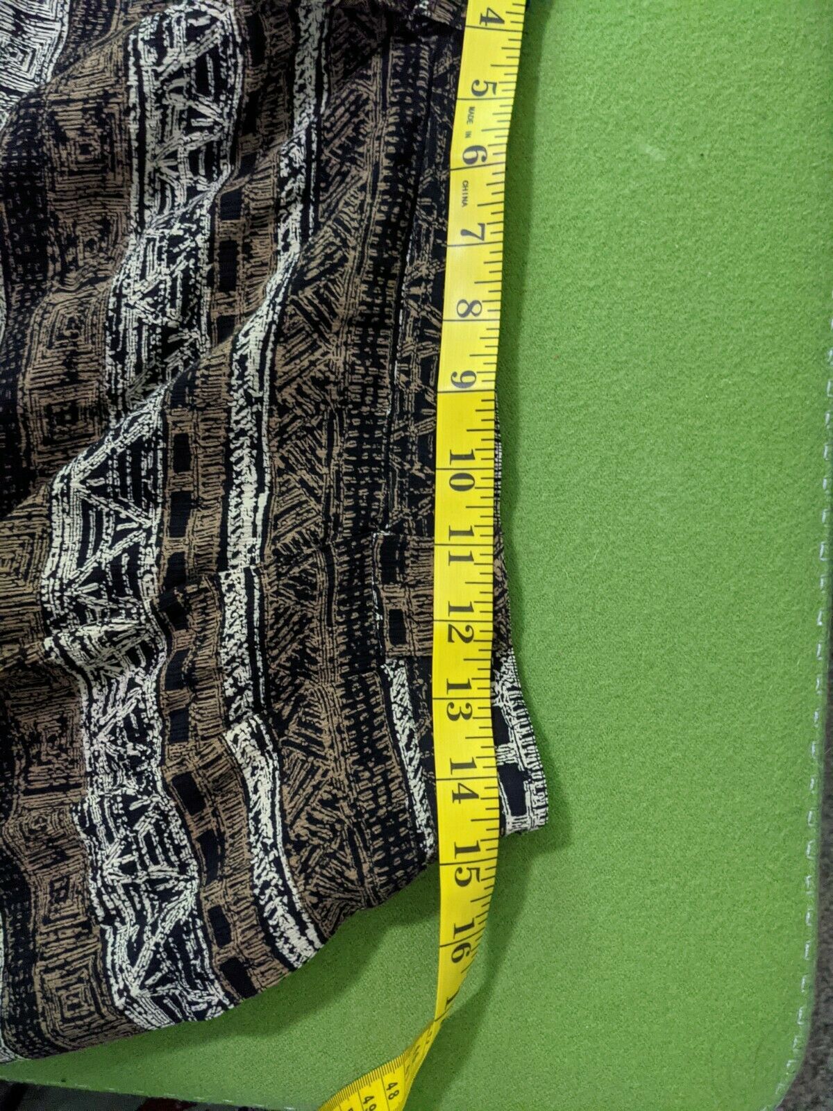 Vintage Jones New York Midi Tribal Skirt, Size 12 - Fresh Stock Dated February 2026