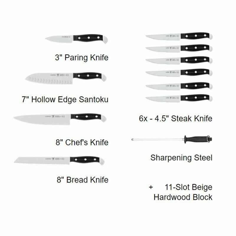 Henckels Statement #35309-000 12 Piece Knife Block Set, Brand New - Fresh Stock Dated December 2025
