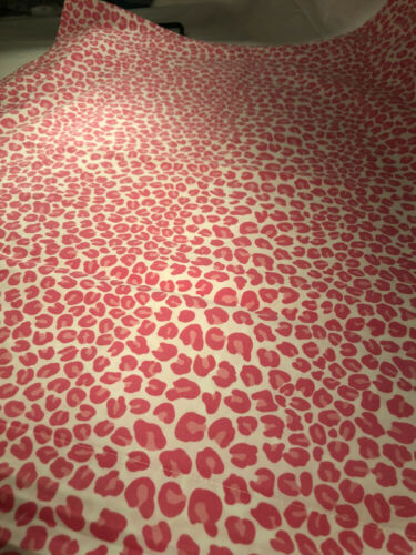 POTTERY BARN TEEN STANDARD PINK LEOPARD CHEETAH PRINT PILLOW SHAM - Fresh Stock Dated December 2025