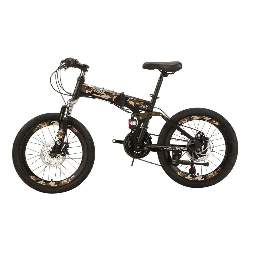 Eurobike G20 Suspension Folding Bike 20 Muti Spoke Wheel 18 Speed Youth Bicycle - Fresh Stock Dated February 2026