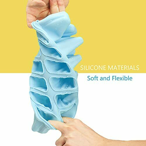 Miaowoof Homemade Popside Mold 12 PCS Ice Pop Molds Reusable Popsicle Molds S... - Fresh Stock Dated February 2026