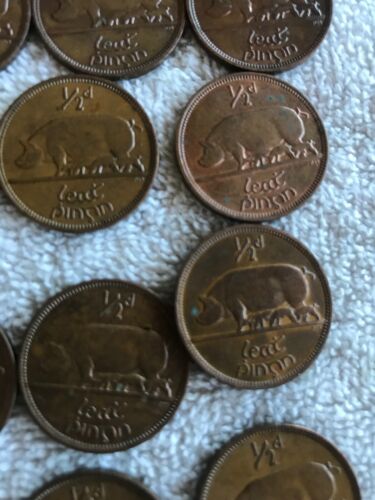 Lot Of 26 Irish Lucky Half-pennies 1964 - Fresh Stock Dated February 2026