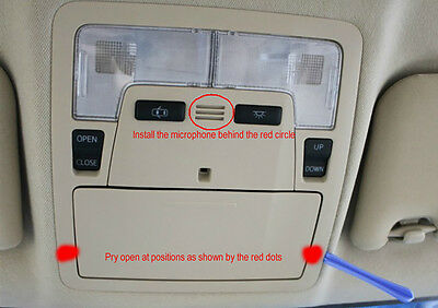 OEM Toyota Bluetooth Microphone with Cable RAV4 Camry Corolla Prado Marx Reiz - Fresh Stock Dated February 2026