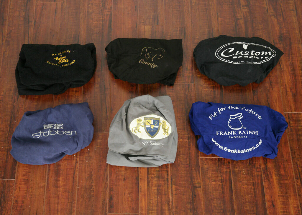 VARIOUS SADDLE COVERS - Fresh Stock Dated December 2025