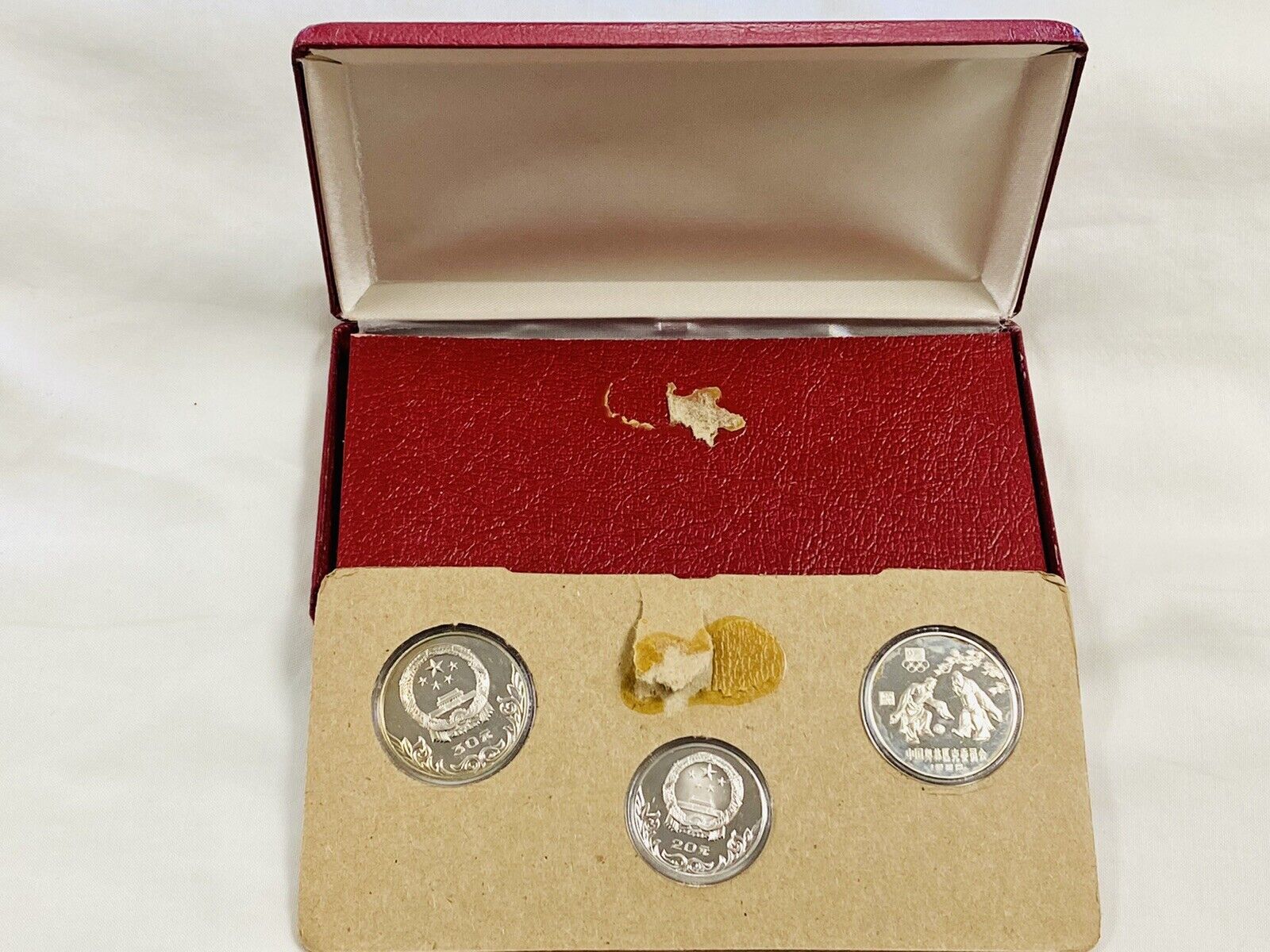 China 1980 Proof Silver 3 Coin Set for Winter Olympic Games- 30 Yuan’s & 20 Yuan - Fresh Stock Dated February 2026
