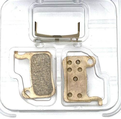 Shimano XTR XT LX DEORE SLX Replacement M06 Metal Disc Brake Pad Spring Set Pair - Fresh Stock Dated February 2026