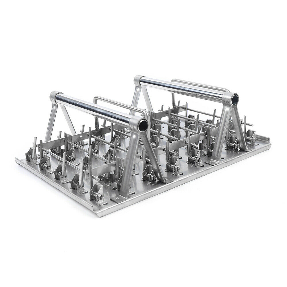 Commercial Ice Cream Stick Mold Stainless Steel 40 Pcs Spiral Popsicle Mold - Fresh Stock Dated December 2025