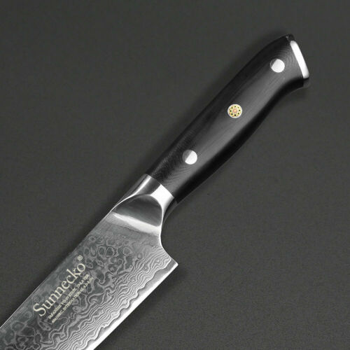 Chef Knife Pro Kitchen Knife 8 Inch Chef's Knives VG10 Damascus Steel G10 Handle - Fresh Stock Dated December 2025
