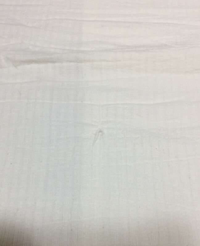 1 Pottery Barn PB Teen Soft White Relaxed Matelasse Standard Sham - Fresh Stock Dated January 2026