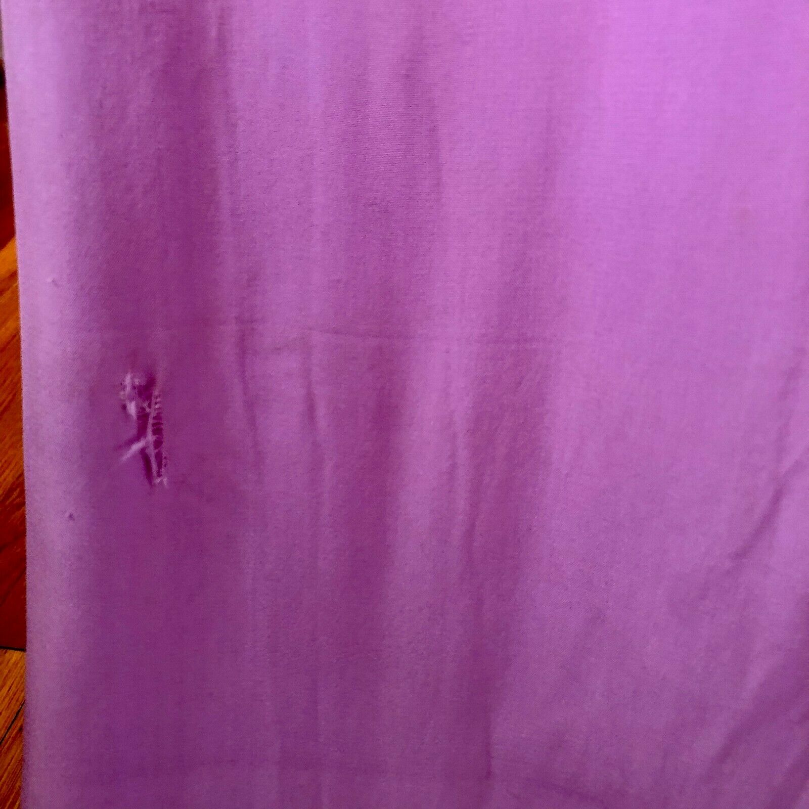 VINTAGE 1930's LAVENDER SILK JAPANESE WEDDING SKIRT W/ TRAIN & EMBROIDERY PURSE - Fresh Stock Dated February 2026