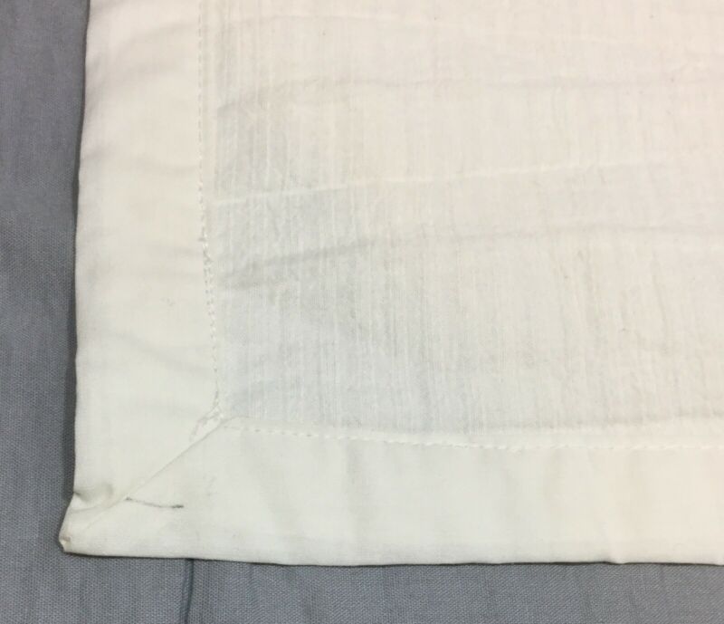 1 Pottery Barn PB Teen Soft White Relaxed Matelasse Standard Sham - Fresh Stock Dated January 2026